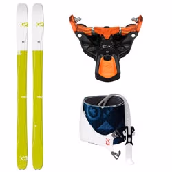 Testni set smuči SEEKr R3 100 2025 178cm + vezi G3 Ion 12 + kože