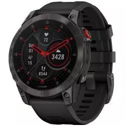 Test GPS watch Epix Titanium Sapphire black