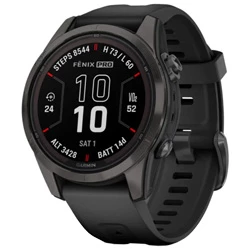 GPS watch Fenix 7S Pro Sapphire Solar carbon grey/black