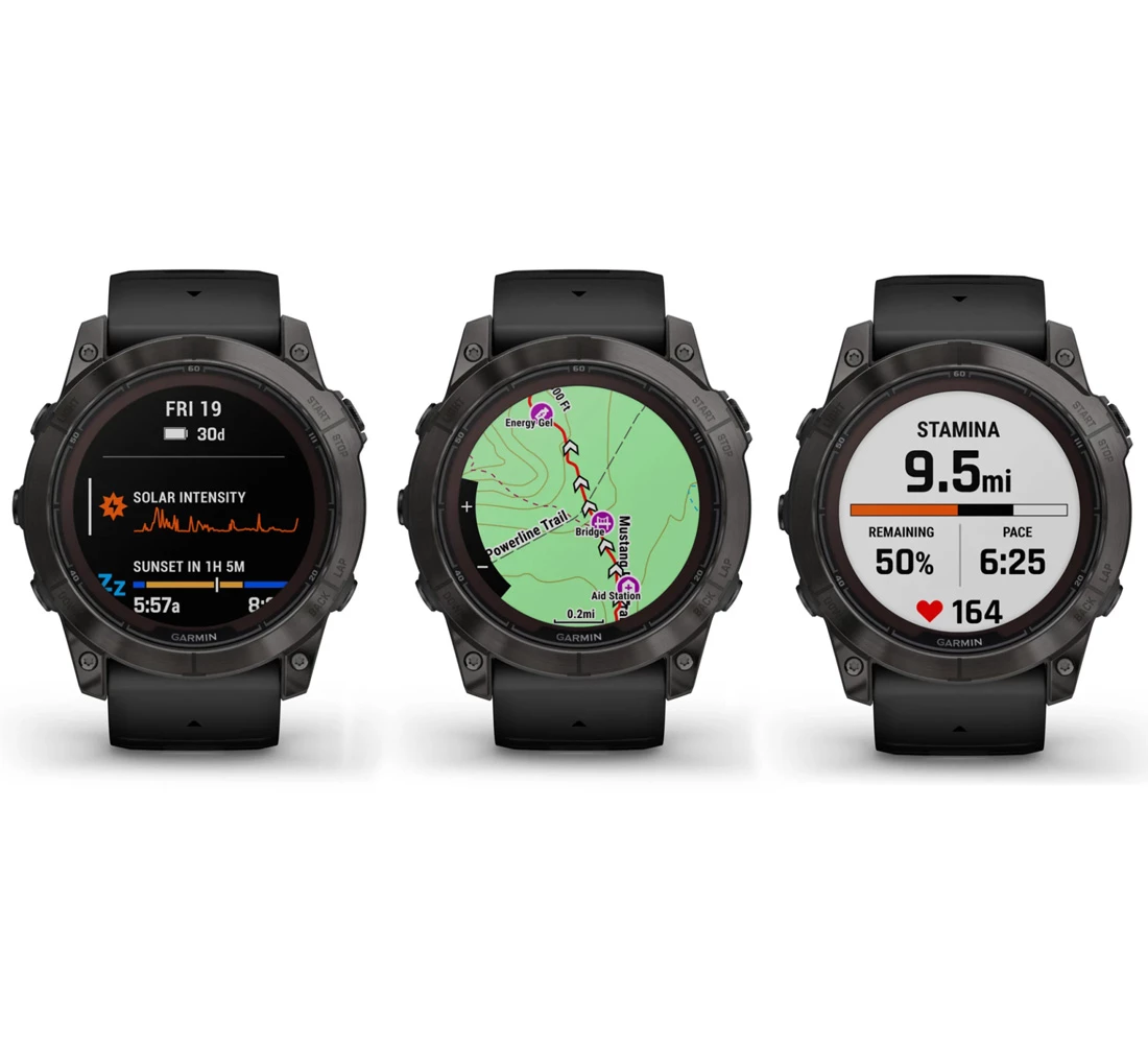GPS watch Garmin Fenix 7X Pro Sapphire Solar DLC