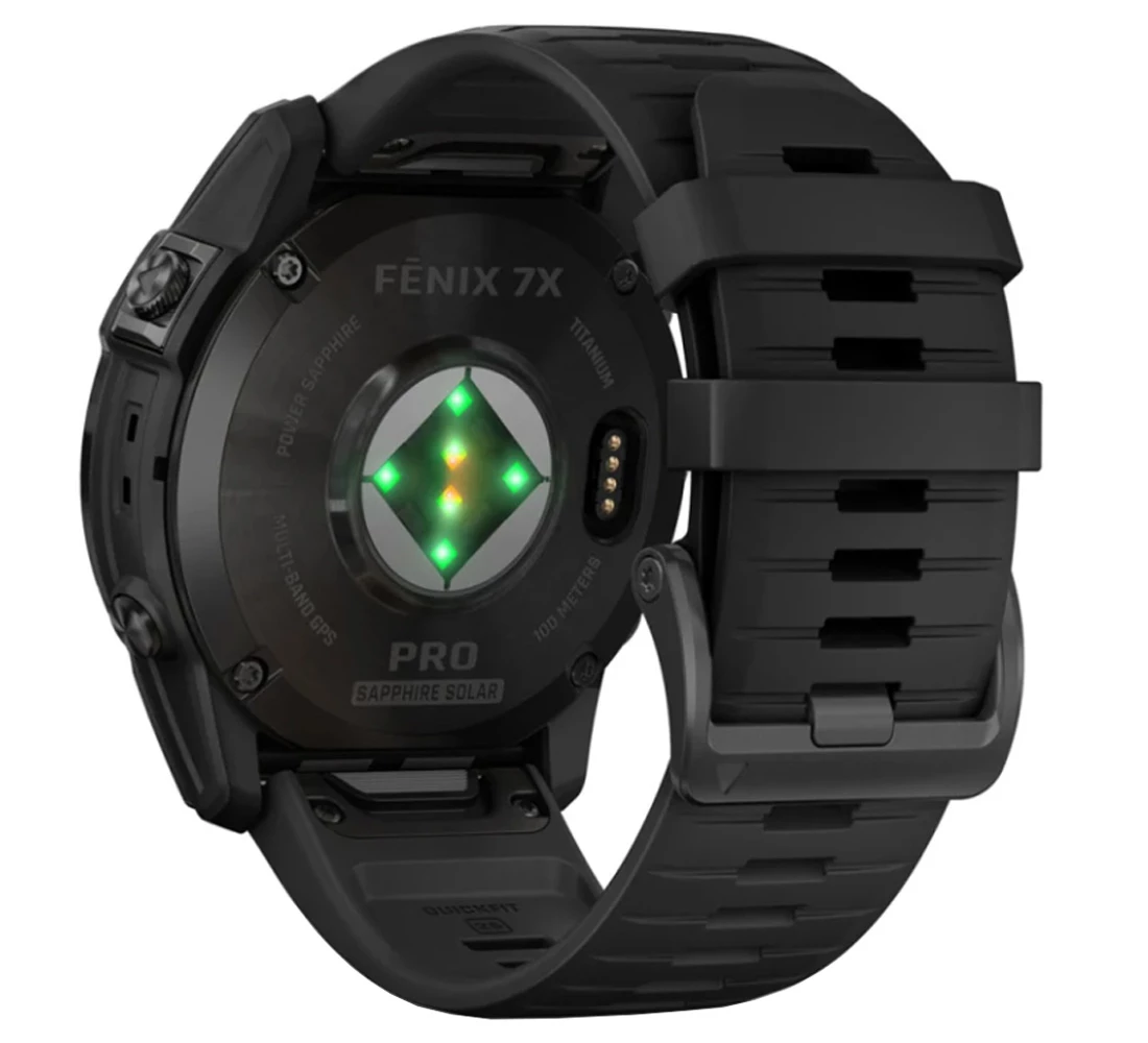 Test GPS watch Garmin Fenix 7X Pro Sapphire Solar DLC