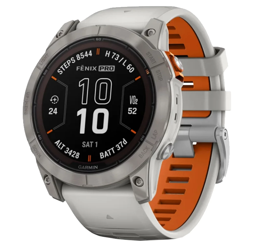 GPS watch Garmin Fenix 7X Pro Sapphire Solar DLC