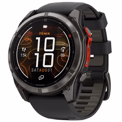 GPS ura Fenix 8 Pro 51mm LTE MicroLED Sapphire carbon grey DLC Titanium