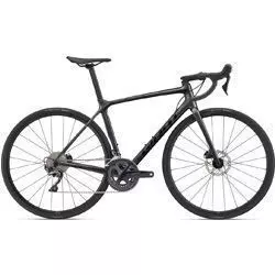 Országúti kerékpár TCR Advanced Disc 1 KOM black