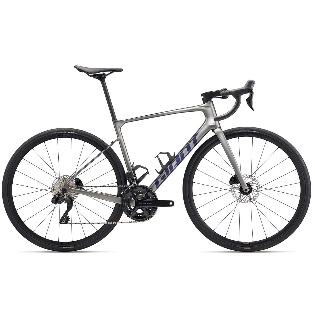 Road bike Defy Advanced 1 2024 charcoal/milky