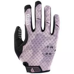 Gloves Traze Long dark lavender women's