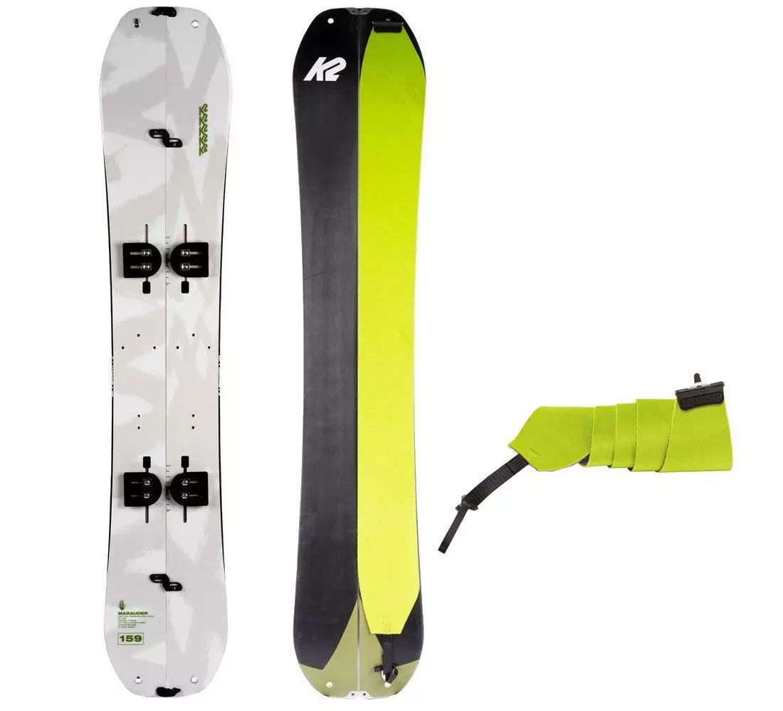 K2 splitboard Marauder  + kože K2 ženski