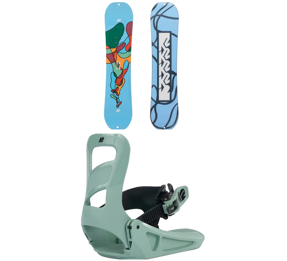 Snowboard K2 Lil Kat Set gyermek + bindings