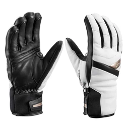 Gloves Snowfox 3D 2024 white/gold women's