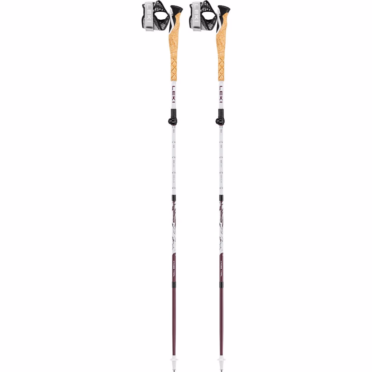 Running poles Leki Cross Trail FX Superlite Compact