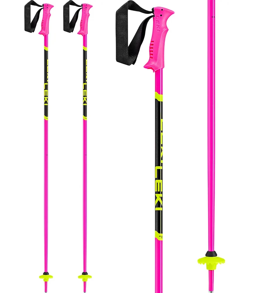 Ski poles Leki Racing Kids 2024
