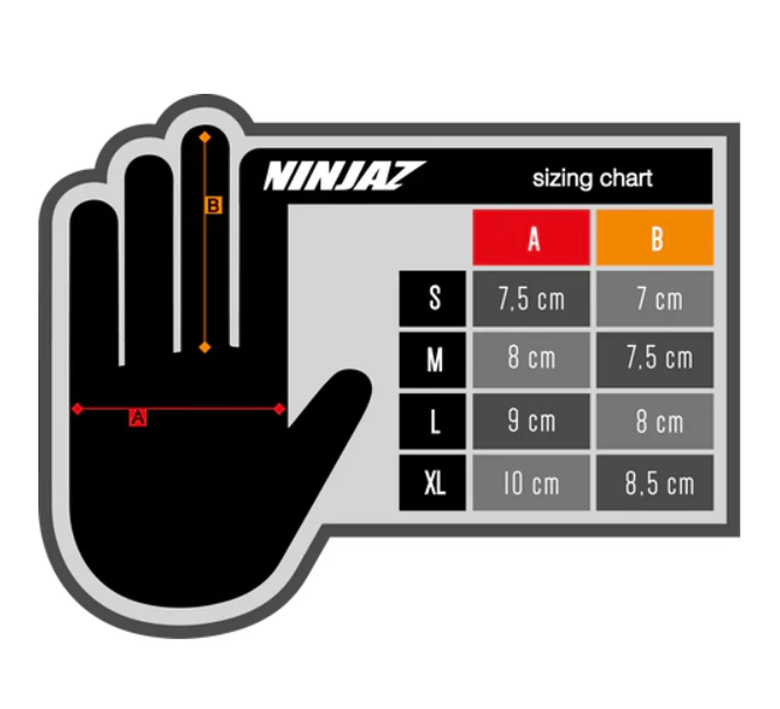 Kolesarske rokavice Ninjaz V-Cro