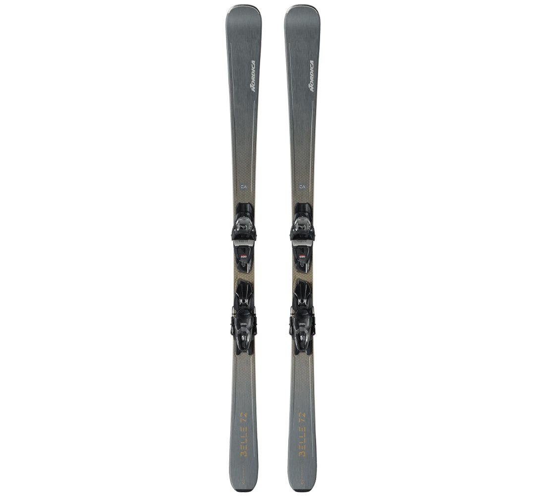 Women\'s Ski Nordica Belle 72 CA + bindings TP2 Compact 10 FDT