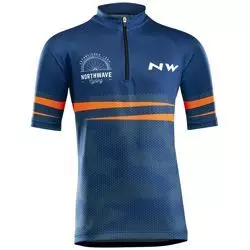 Maglia Origin blue/orange bambini