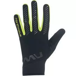 Gloves Active Gel black/yellow