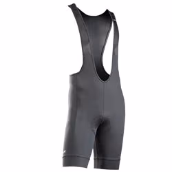 Hlače z naramnicami Active black