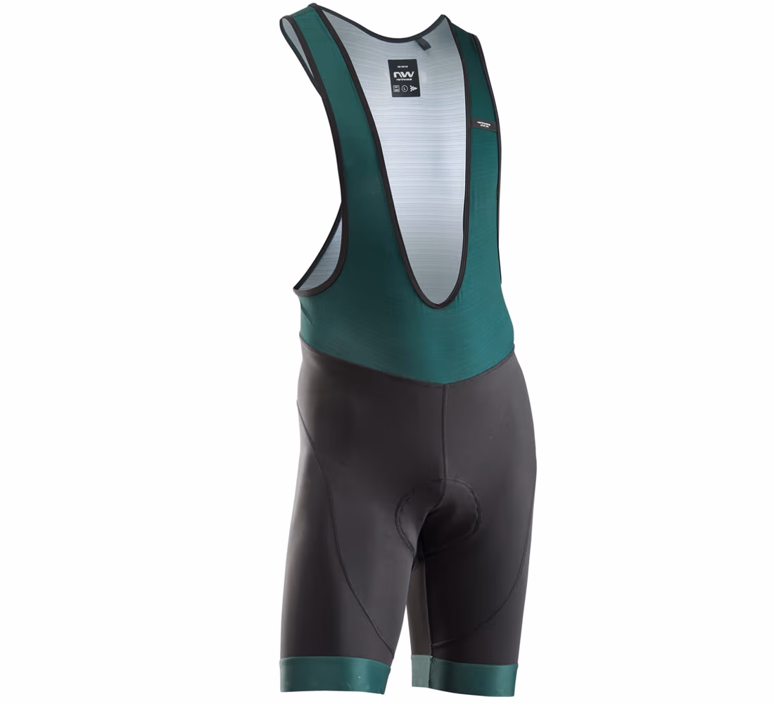 Kolesarske hlače z naramnicami NorthWave Active Evo