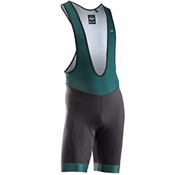 Hlače z naramnicami Active Evo black petrolium