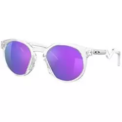 Sunglasses HSTN matte clear/prizm violet women's