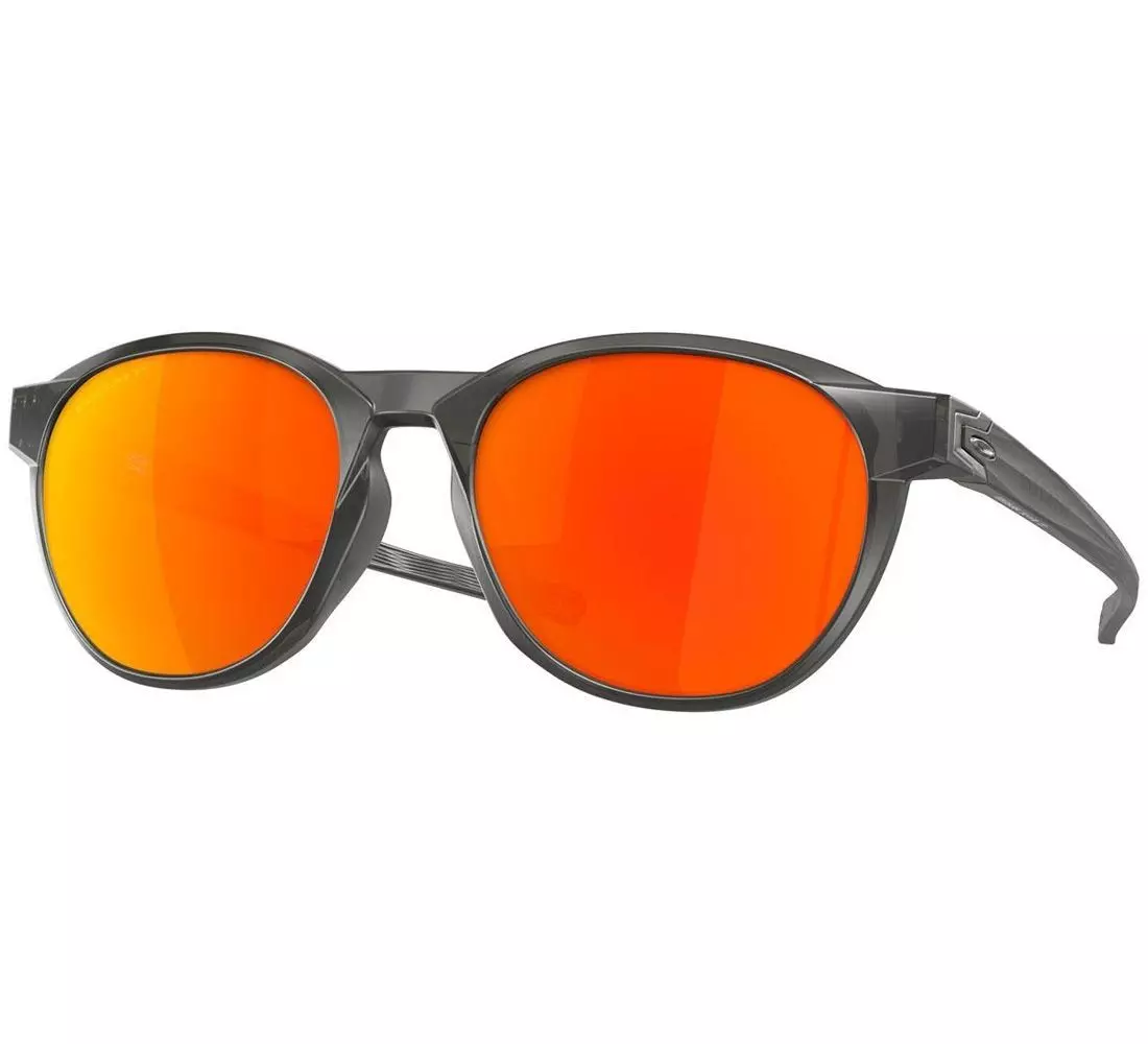 Sunglasses Oakley Reedmace matte grey smoke/prizm ruby Polarized 9126-0454