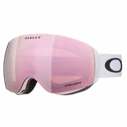Očala Flight Deck M 2026 matte white/prizm rose gold iridium ženska