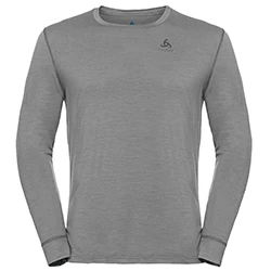 Shirt Merino Warm LS grey
