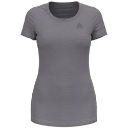 Shirt Natural Performance Light SS grey melange women's
