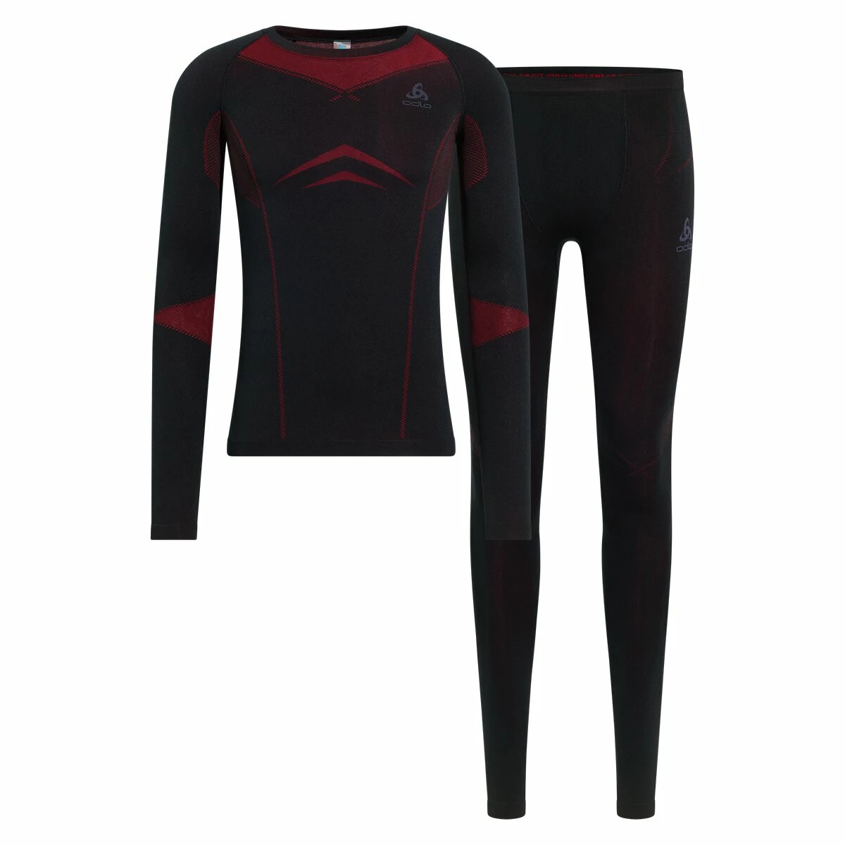 Jersey and pants Odlo Fundamentals Performance Warm Set Long