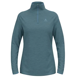 Pulover Essential Thermal provincial blue melange ženski