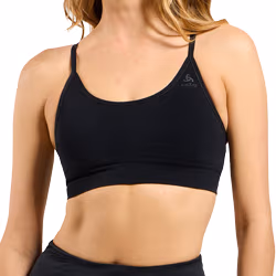 Bra Seamless Soft black grey melange