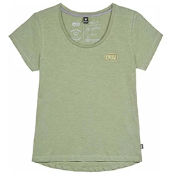T-Shirt Basement Rev green spray women's