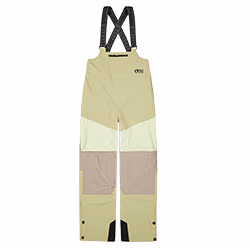 Pantaloni Elwy BIB hemp roebuck lime cream donna
