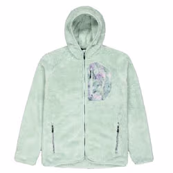 Felpa Izimo FZ silt green donna