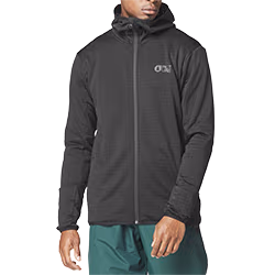 Hoodie Bake Grid black
