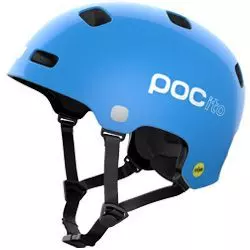 Helmet POCito Crane MIPS fluo blue kids