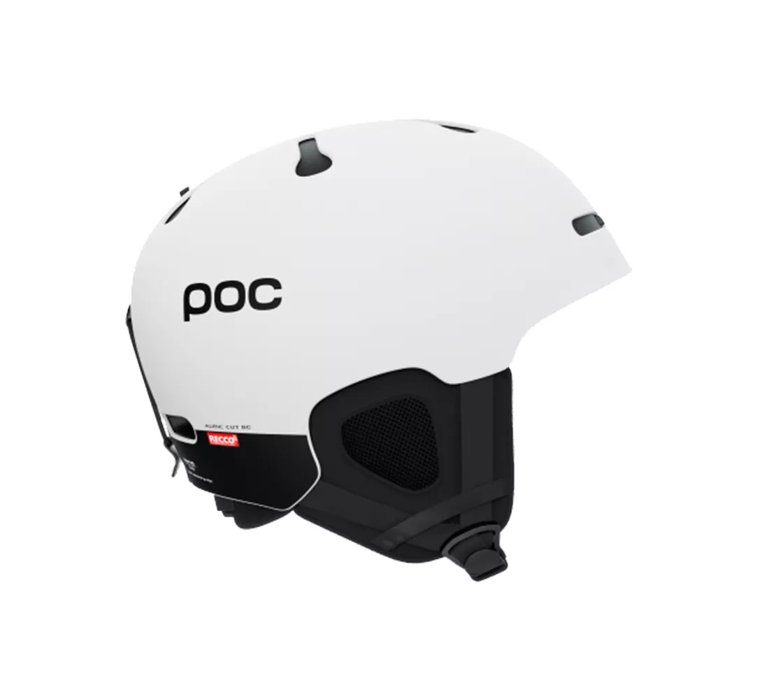 Freeride/Freestyle Ski Helmet Poc Auric Cut BC MIPS white