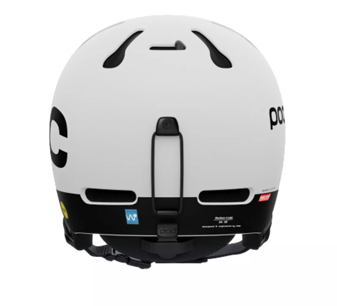 Freeride/Freestyle Ski Helmet Poc Auric Cut BC MIPS white