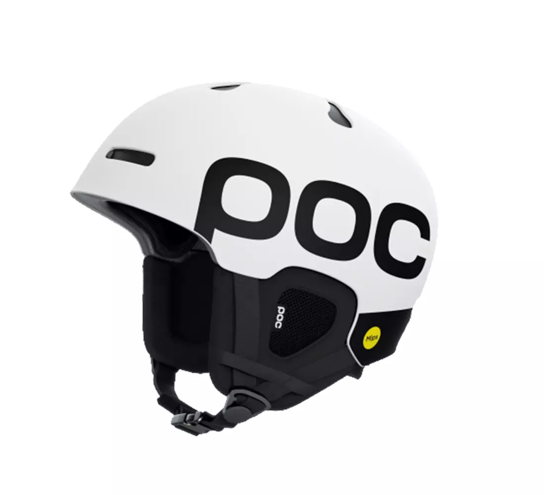 Freeride/Freestyle Ski Helmet Poc Auric Cut BC MIPS white