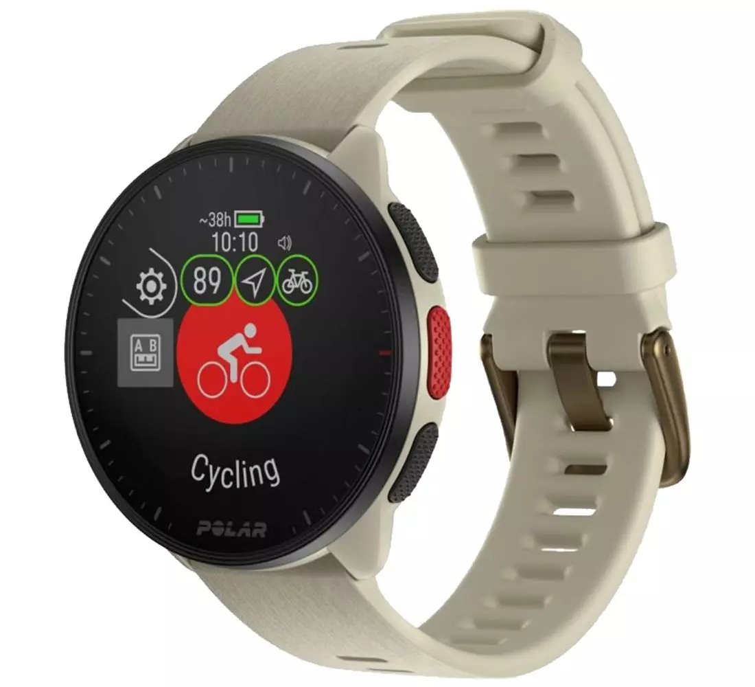 POLAR PACER PRO SNOW WHITE MONTRE GPS POLAR