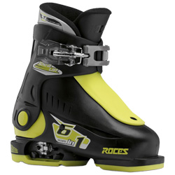 Ski boots Idea Up small 2025 black/lime kids
