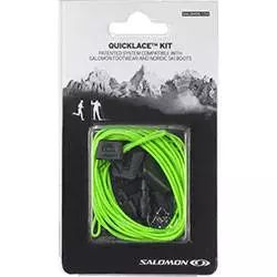 Set of laces Quicklace Kit green