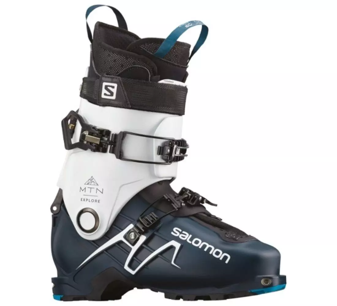 Test touring ski boots Salomon MTN 