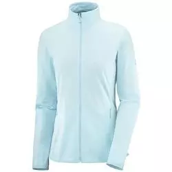 Pullover Outrack Full Zip Mid crystal blue women's