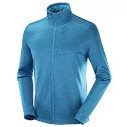 Pulover Transition Full Zip Mid barrier reef/heather