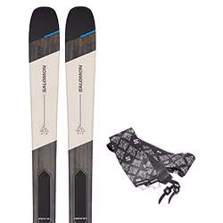 Turing skis Salomon MTN Carbon 96 + skins