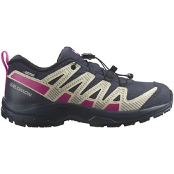 Scarpe XA Pro V8 CSWP JR india ink/transparent yellow/pink glo bimbi