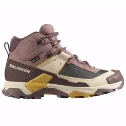 Čevlji X Ultra 5 GTX Mid burlwood/french roast/rattan ženski