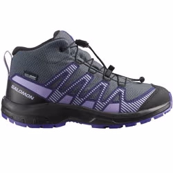 Shoes XA Pro V8 Mid WP turbulence/black/liberty kids