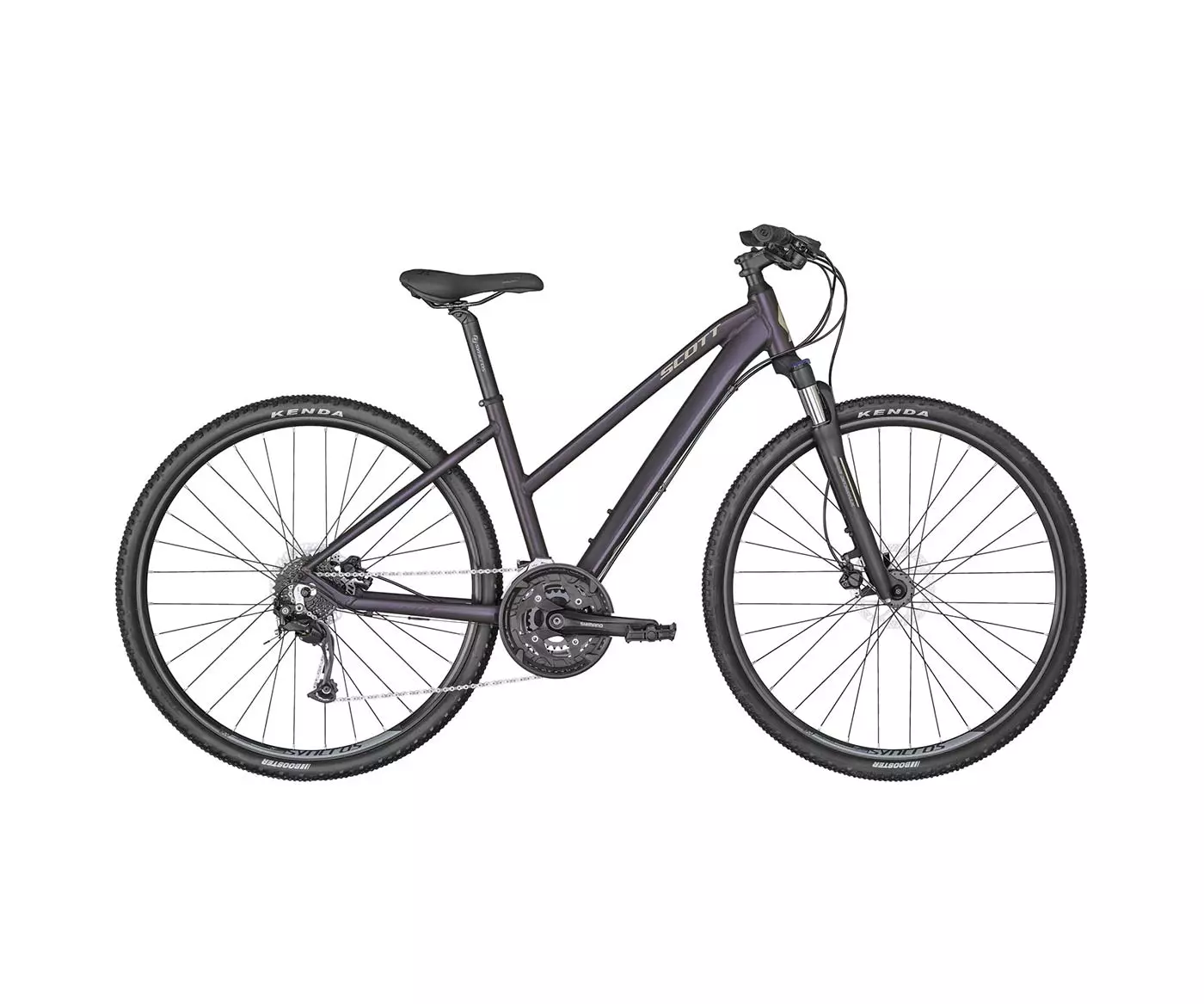 Trekking bicicleta Scott SUB Cross 30 Lady