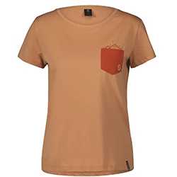 T-Shirt Pocket SS rose beige women's